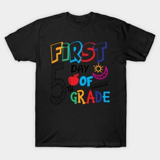 first day of 5th grade T-Shirt